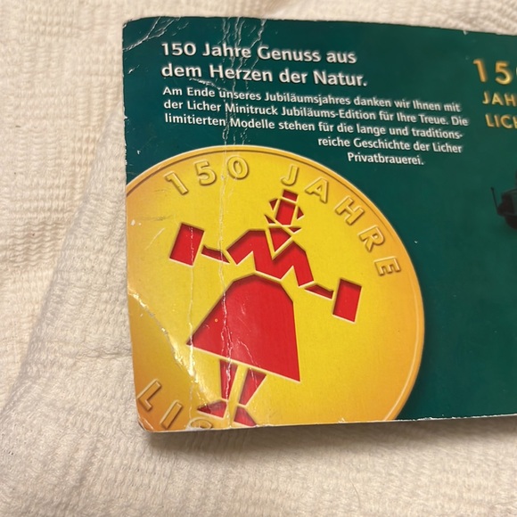 Licher German Beer Modell 3 Semi Truck limited edition 2004 collectible toy NEW - Picture 10 of 11